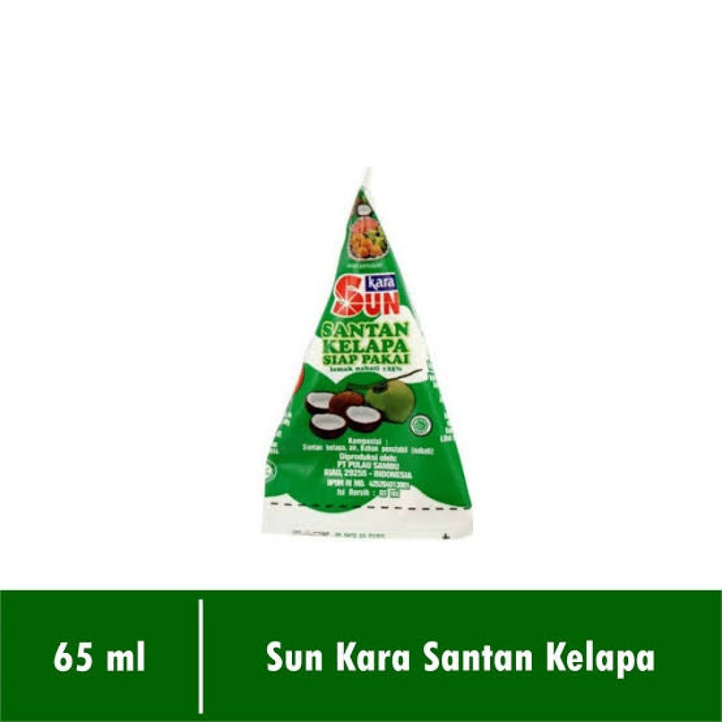 

[Santan] Sun Kara Santan Kelapa Cair Satuan | Kemasan 65ml