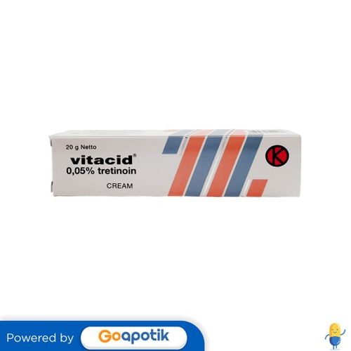 Vitacid 0.05% Krim 20 Gram