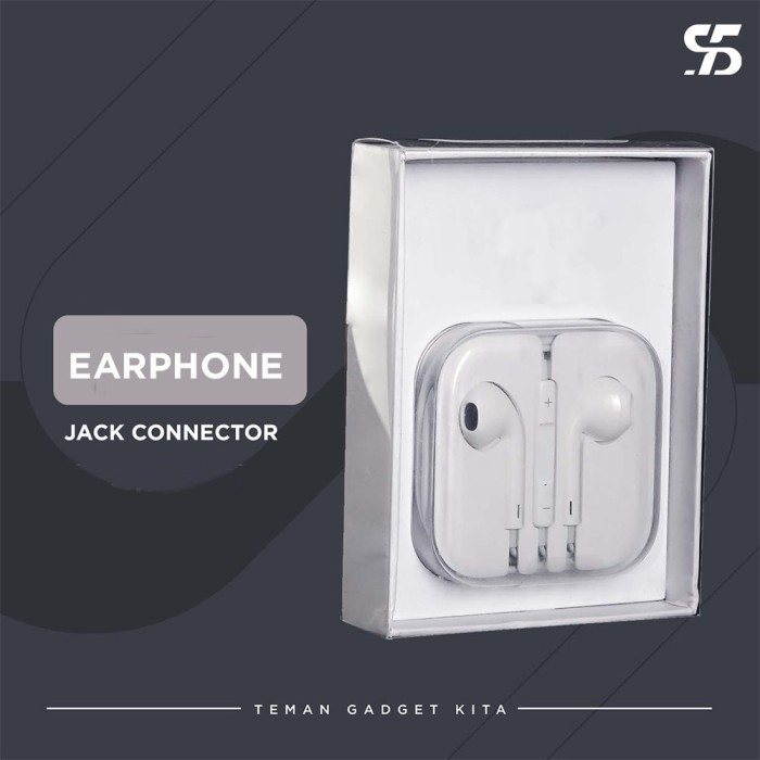 "R.V.Shop" - TERBARU EarPods/ Headset /Earphone Apple Iphone Jack 3.5mm Original