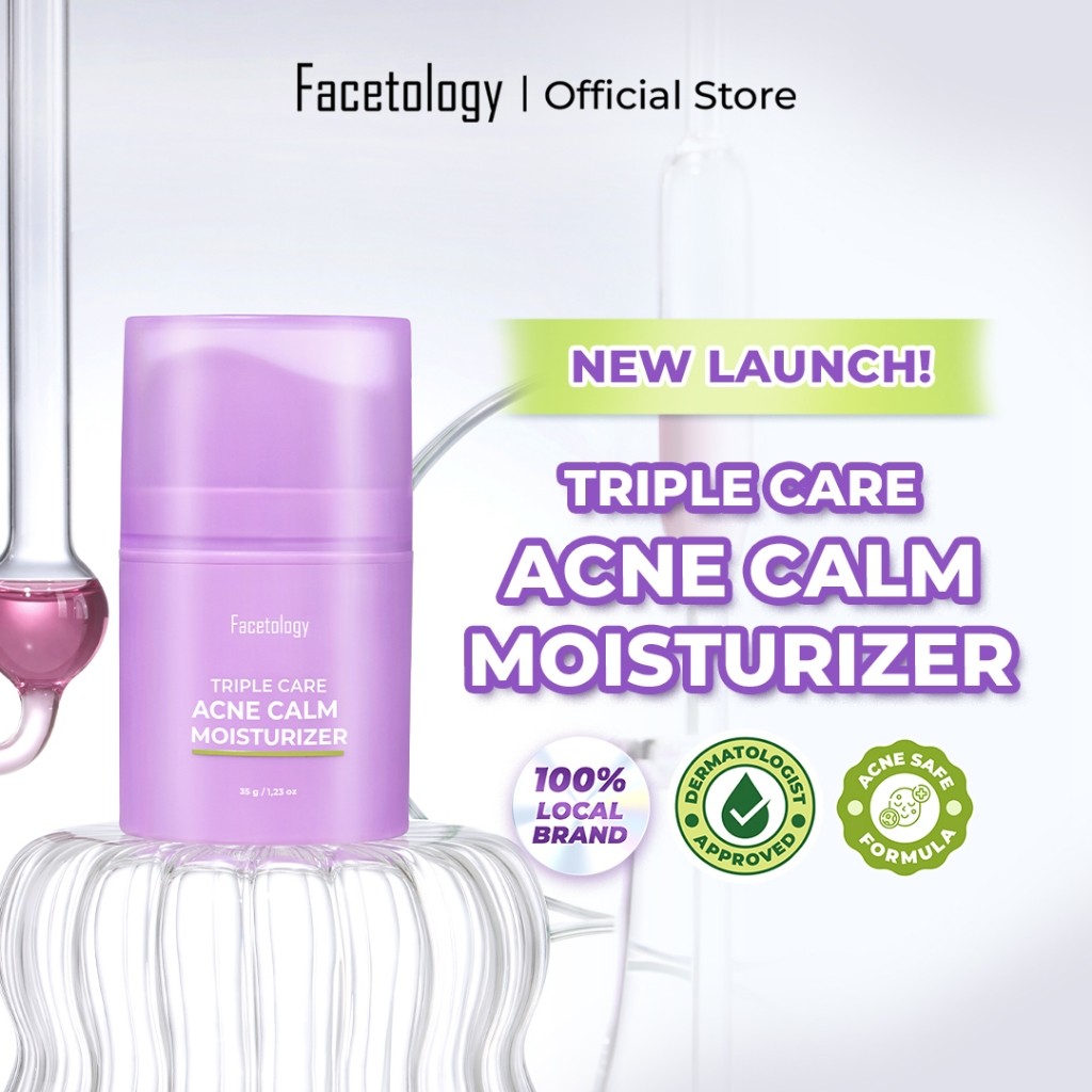 [NEW LAUNCH] Facetology Triple Care Acne Calm Moisturizer 35  Facetology