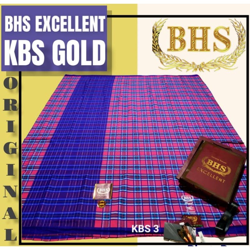 SARUNG BHS KOTAK JADUL EXCELLENT KKR KBS KDT GOLD