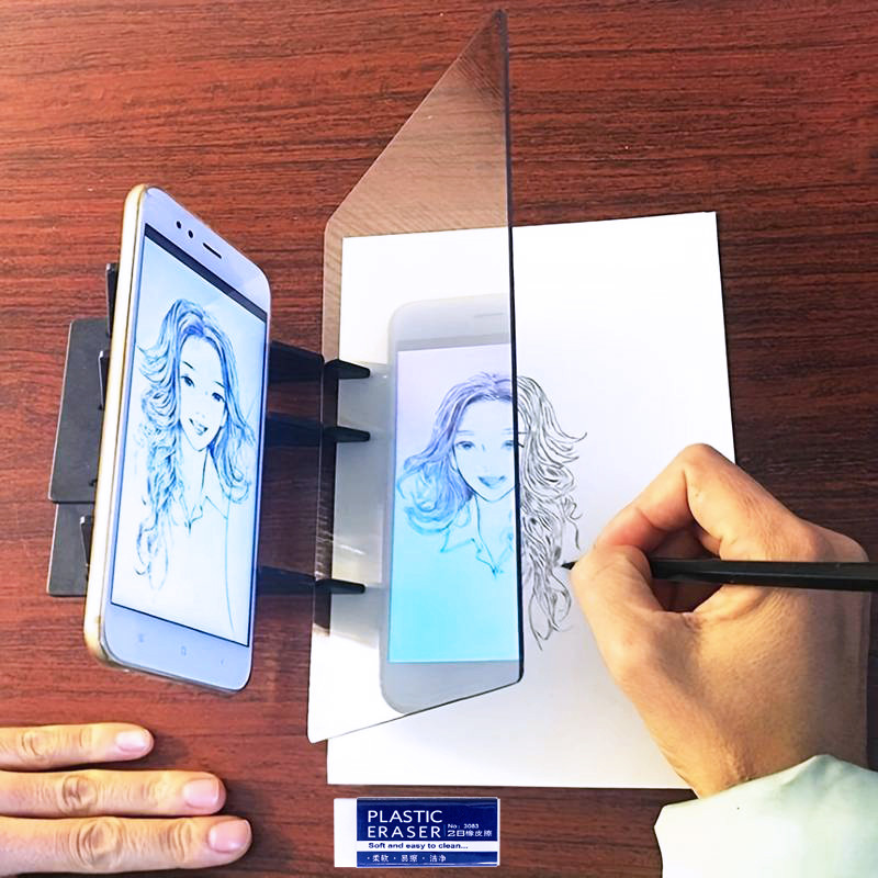 

Portable Optical Tracing Board for Sketching and Painting - Clear Image Draw Board for Artists - Perfect Gift