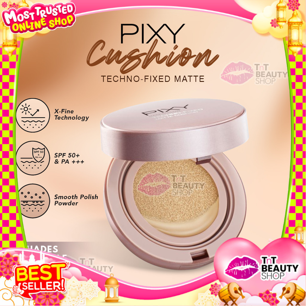 Pixy Make It Glow Techno Fixed Matte Cushion | TnT Beauty Shop