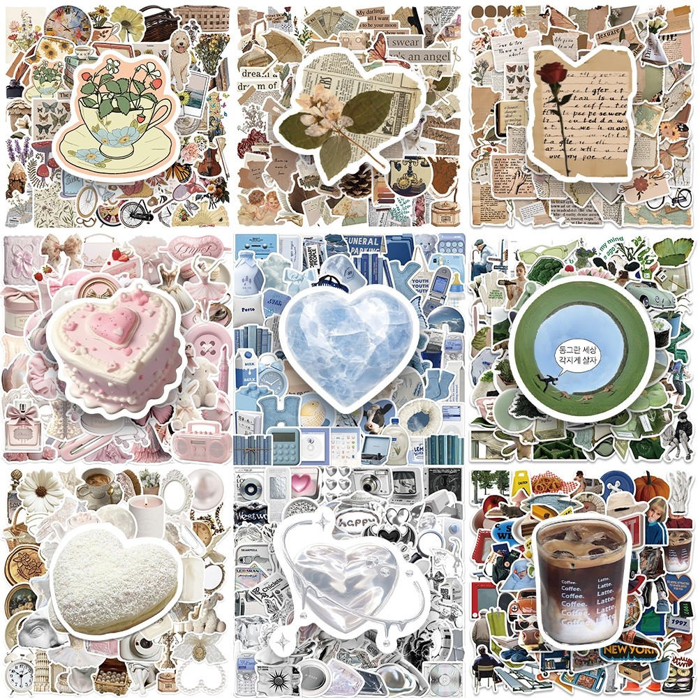 

STIKER GRAFITI KOMBINASI GAYA INS KARTUN BERWARNA-WARNI BUKU TEMPEL/BUKU HARIAN/HP/DEKORASI