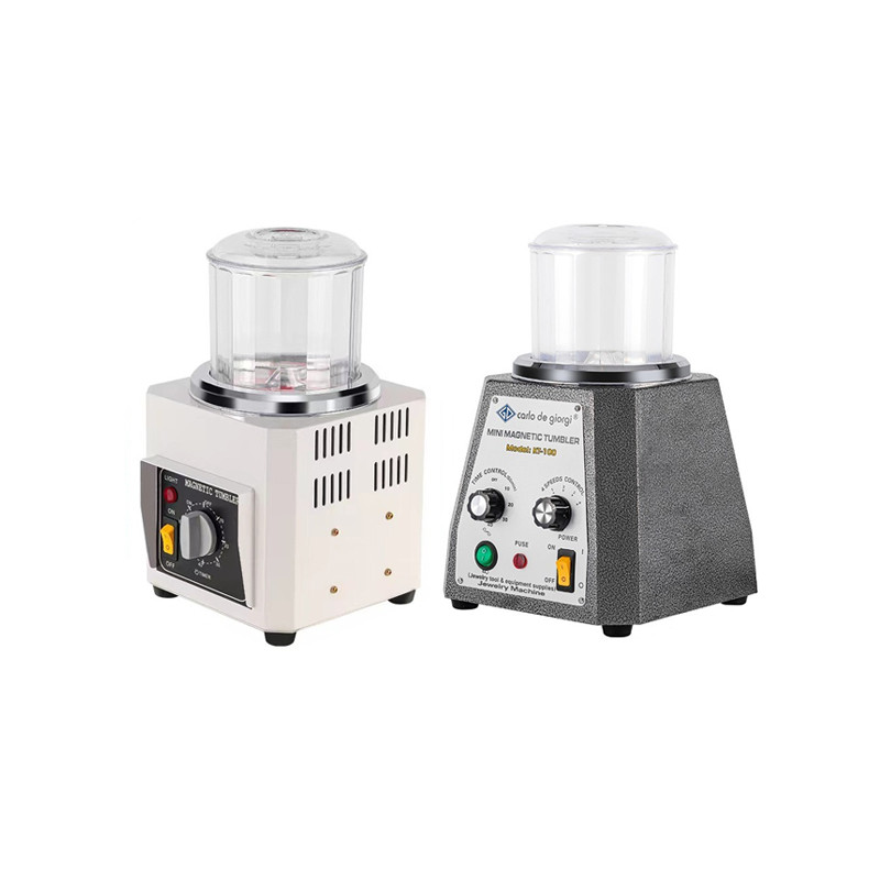 

Magnetic Tumbler Mini Polishing Machine Jewelry Polisher Bucket Gold And Silver Jewellery Tools Cleaning Metal Rust Removal