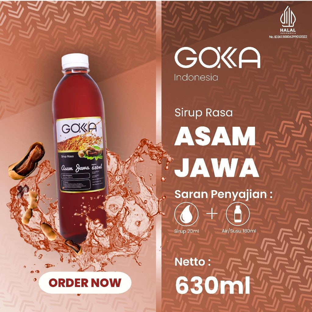 

Minuman Sirup Rasa Asam Jawa / Syrup Rasa Asam Jawa 630ml