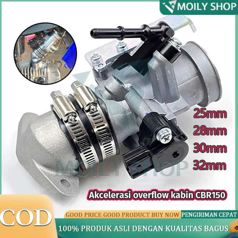 KARBURATOR TB CBR PNP WAVE 28MM 30MM 32MM SUPRA 125 FI INJEKSI KYZ KPH FULL SET INTAKE TPS COP INJEK