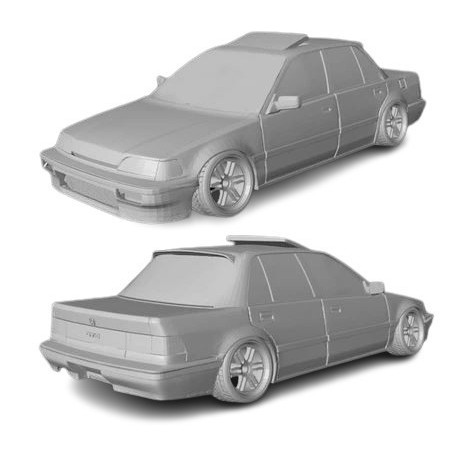 Custom Miniatur Sigra Custom Skala 1/64 Pajangan Diecast Kijang Resin Fit Jazz