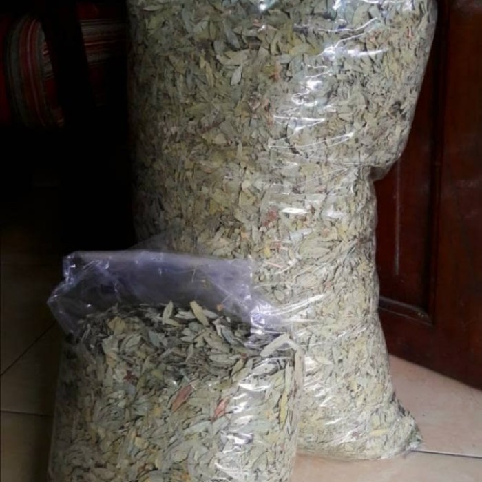 

silahkan 500 gram Daun jati kering - daun jati pilihan