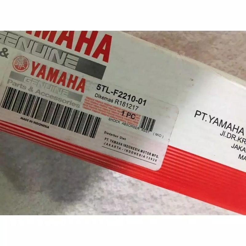 SHOCK BREAKER MOTOR YAMAHA MIO SPORTY/MIO SOUL/MIO J/FINO/MIO M3/MIO GT/MIO Z/SOUL GT