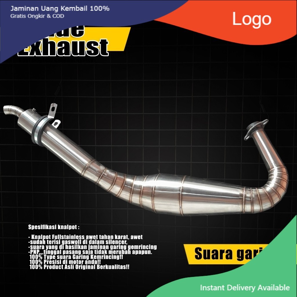 Knalpot Rx King, rx spesial telo cobra Yy pang yypang full Stainless super garing kemrincing origina