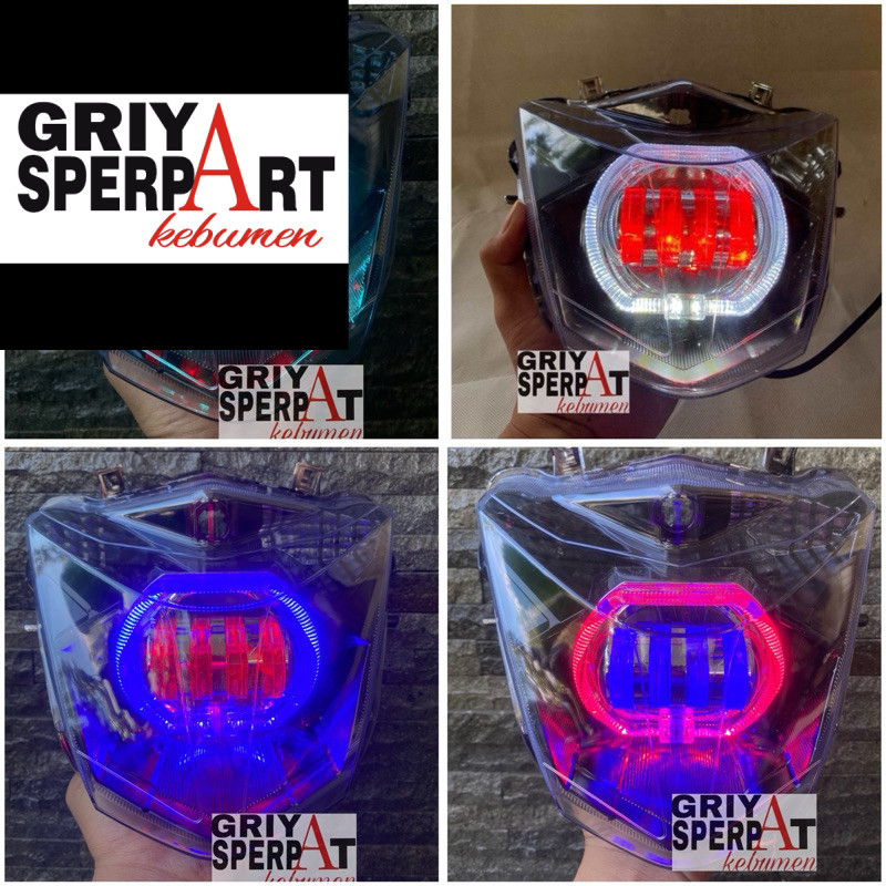 LAMPU DEPAN BEAT STREET BEAT NEW 2016-2019 BILED BILLED PROJIE LED