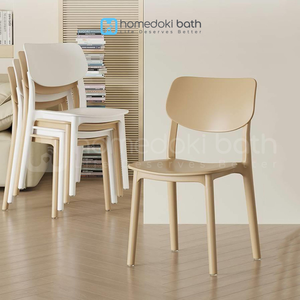 Homedoki Bath-Kursi Makan Plastik