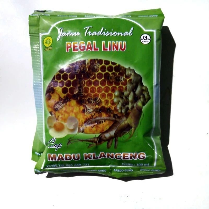 

madu klanceng 100 ml jamu cair sachet pegal linu