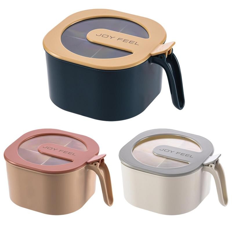 Seasoning Jars Seasoning Boxes Set Pepper Sugar Bowl Salt Spice Shaker Storage Jars Storage Box Pots