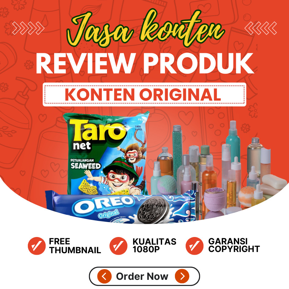 Jasa Konten Review Produk Termurah dan Bergaransi