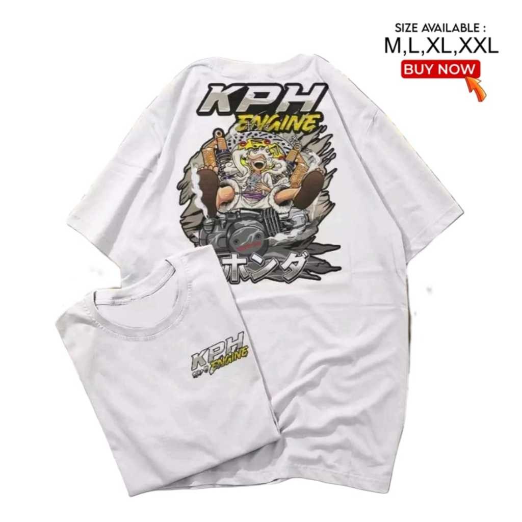 [T77] Baju Kaos Atasan Honda C Series Numpak Mesin KPH Gank Supra Bapak Distro Original Murah Keren