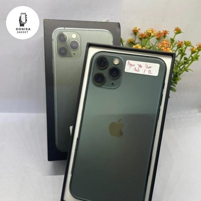 IP 11 Pro 256GB - Resmi Ibox - Fullset Second