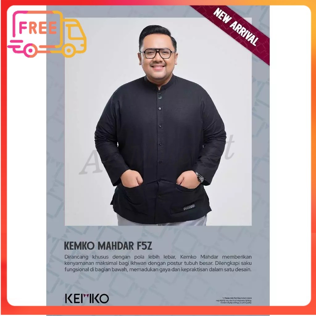DISKON RABBANI ORI - NEW ARRIVAL Kemko Mahdar F5Z Rabbani | baju koko jumbo | kemko rabbani | baju k