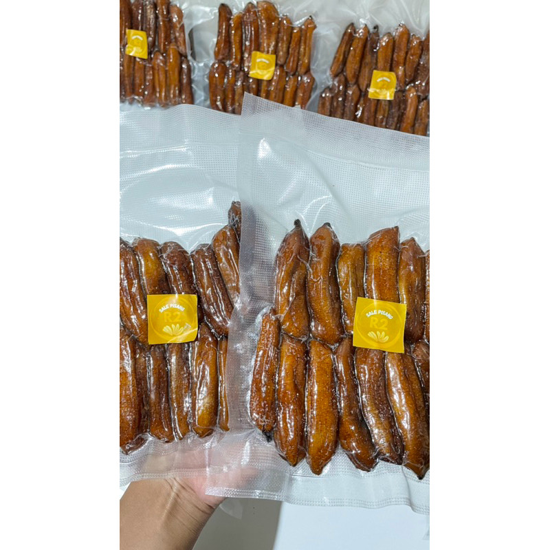 

Cemilan Enak - TERLARIS !!Sale Pisang Basah Madu Siem super legit khas garut 250 Gram /Pisang Sale Original Super/Sale Pisang basah di asap Kemasan Vacum