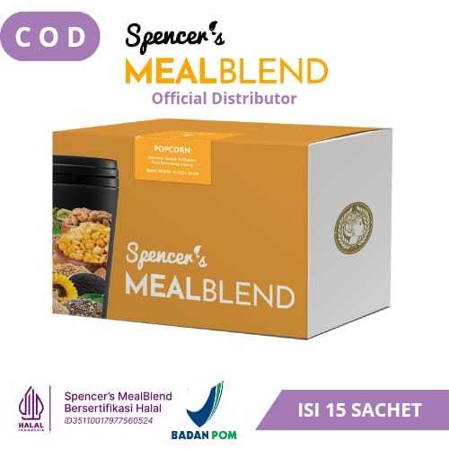 

Spencer's MealBlend - Complete Nutrition Meal Solusi Langsing Alami