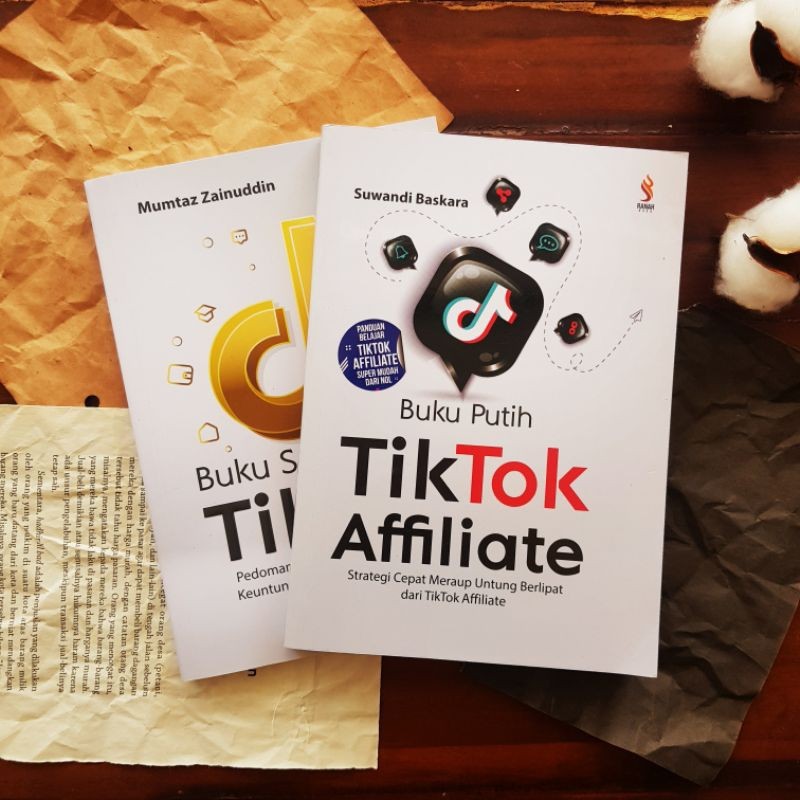 Paket Buku Tiktok Seller dan Tiktok Affiliate Ranah Buku GreatKiddos