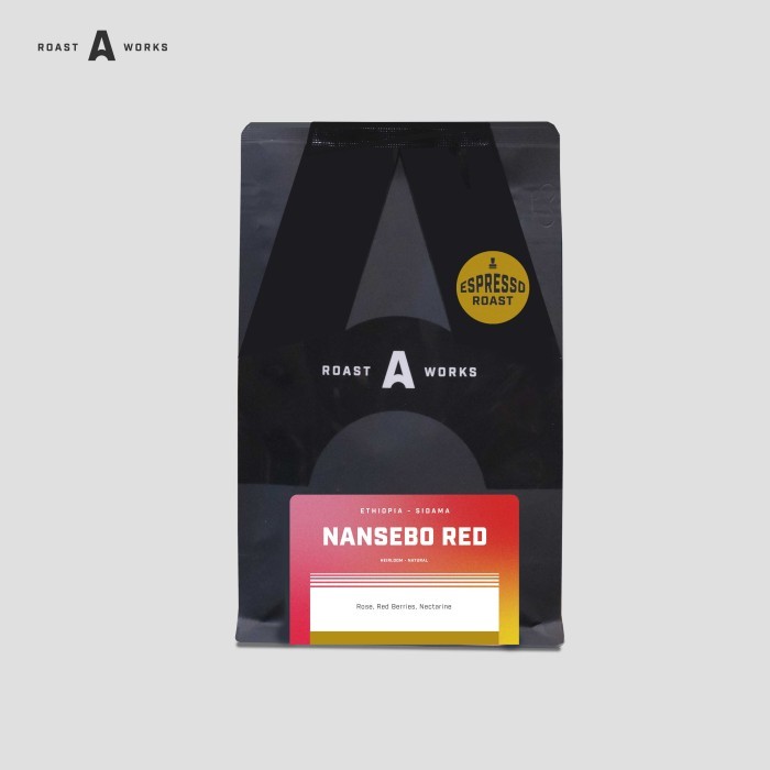 

Ethiopia Sidama Nansebo Red Heirloom Natural (Espresso) - A Roastworks - Biji Kopi