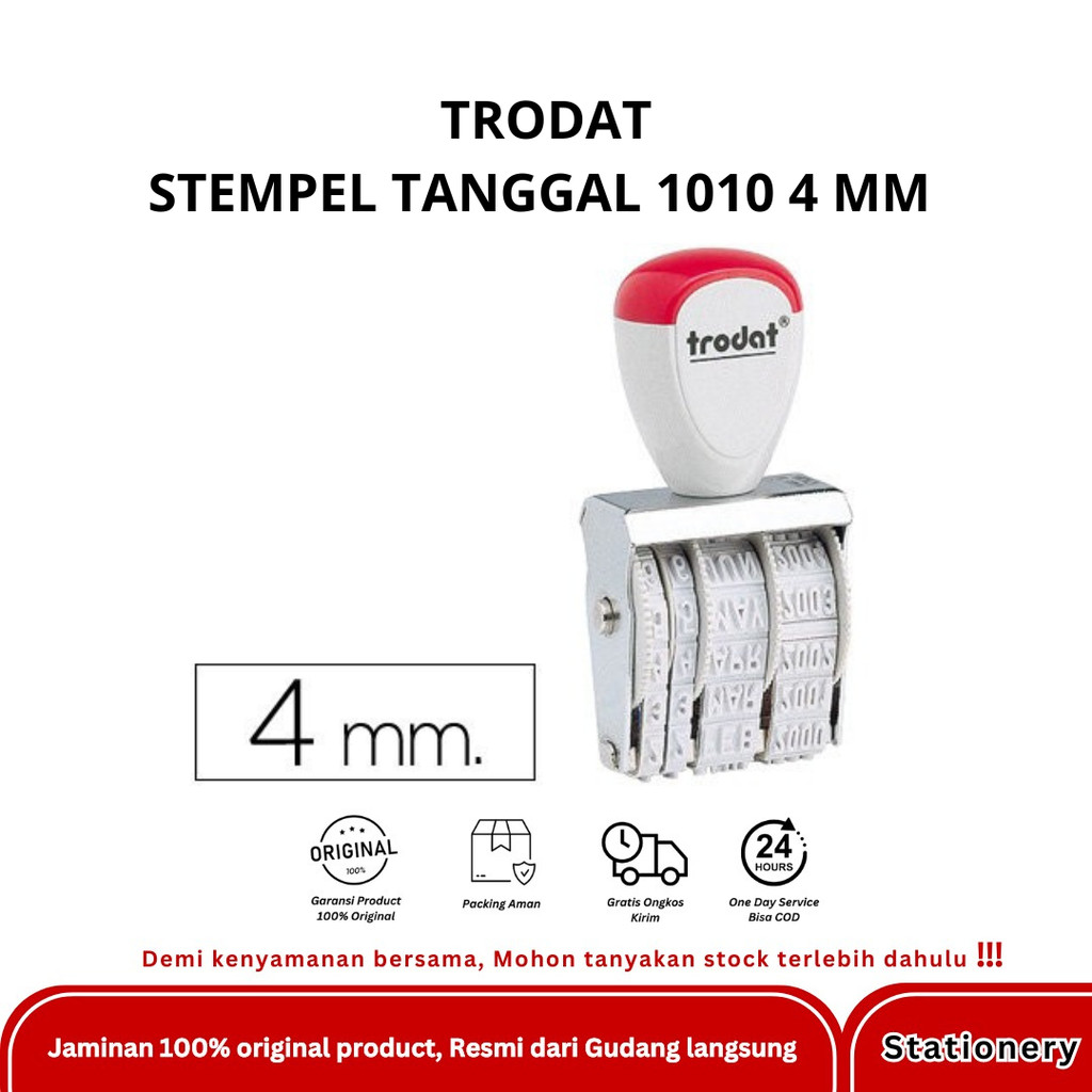 

TRODAT STEMPEL TANGGAL 1010 4 MM