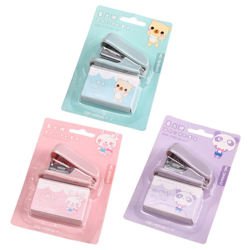 

Y1UB Office Desktop Stapler Mini Stapler with 400 for Staples 20 Sheets Sheets Capac