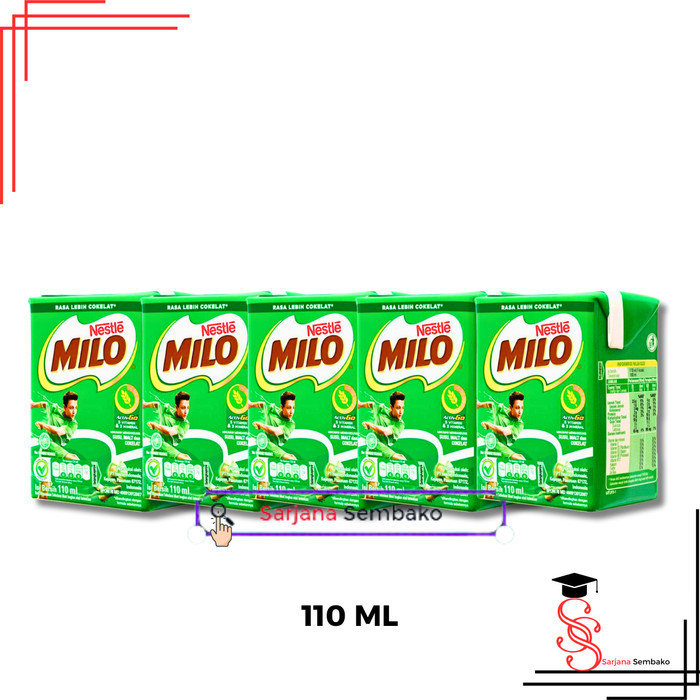 

Milo Active-Go Susu UHT - 110ml