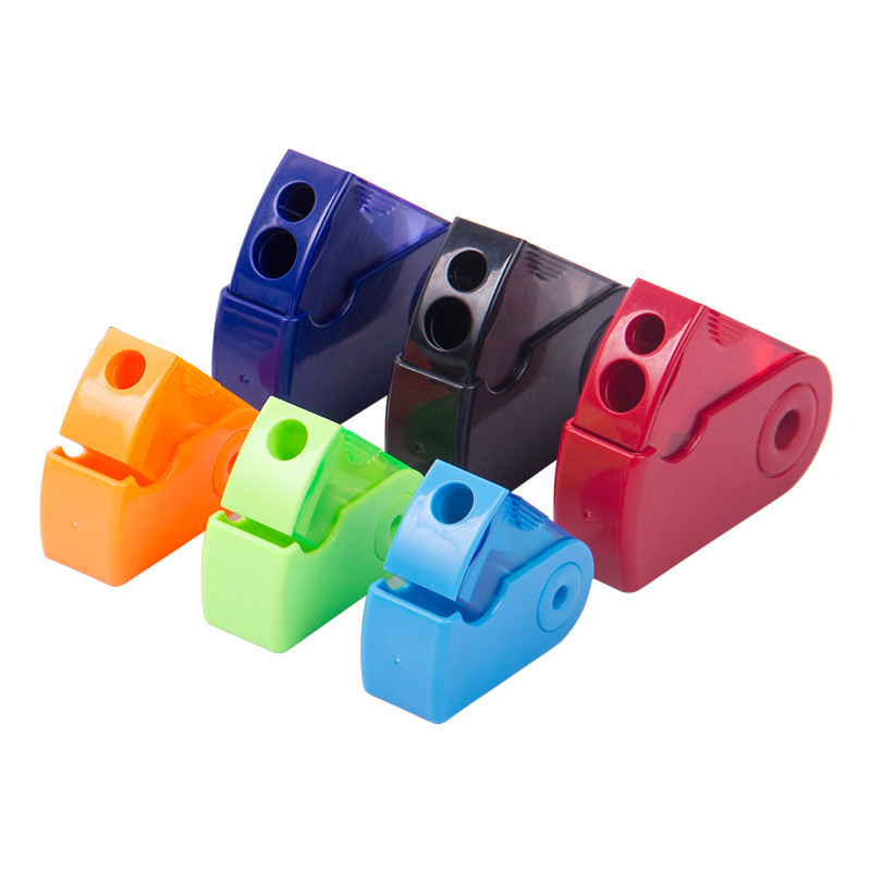 

FABER CASTELL Push Pull Double Pencil Sharpener Single Hole Double Hole Multifunctional School & Office stationery