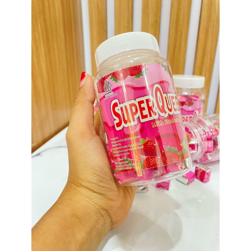 

Super queen Milk strawbery crispy [ 50 pcs ]