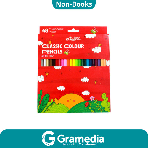 

[Gramedia Cijantung] ESTUDEE CLASSIC COLOR PENCIL 48 ES-PCL48 (PENSIL WARNA)