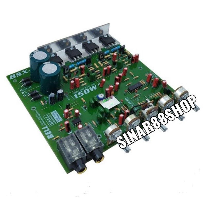 KIT AMPLIFIER ACTIVE SPEAKER STEREO BSX A5 BELL BGR 200W 300W