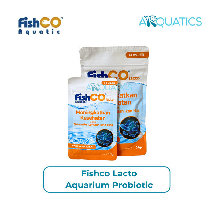 Fishco Aquarium Probiotik Lacto Campuran Pakan