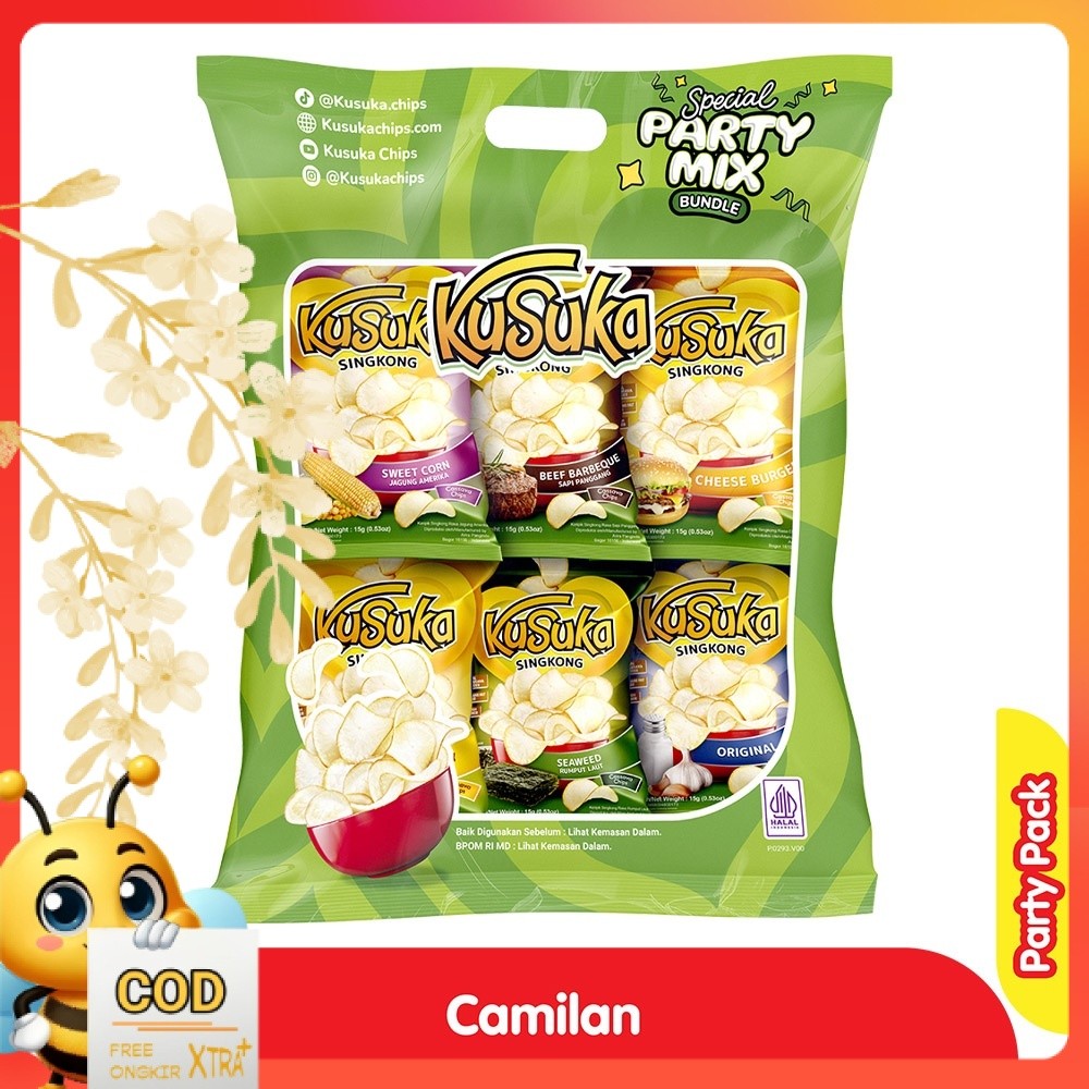 

Kusuka Camilan Party Pack