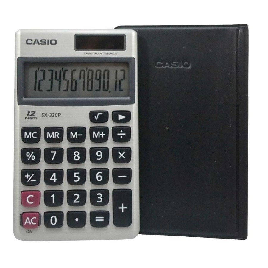 

Kalkulator Saku CASIO SX-320P GARANSI RESMI / Pocket Value Series Calculator 320 P