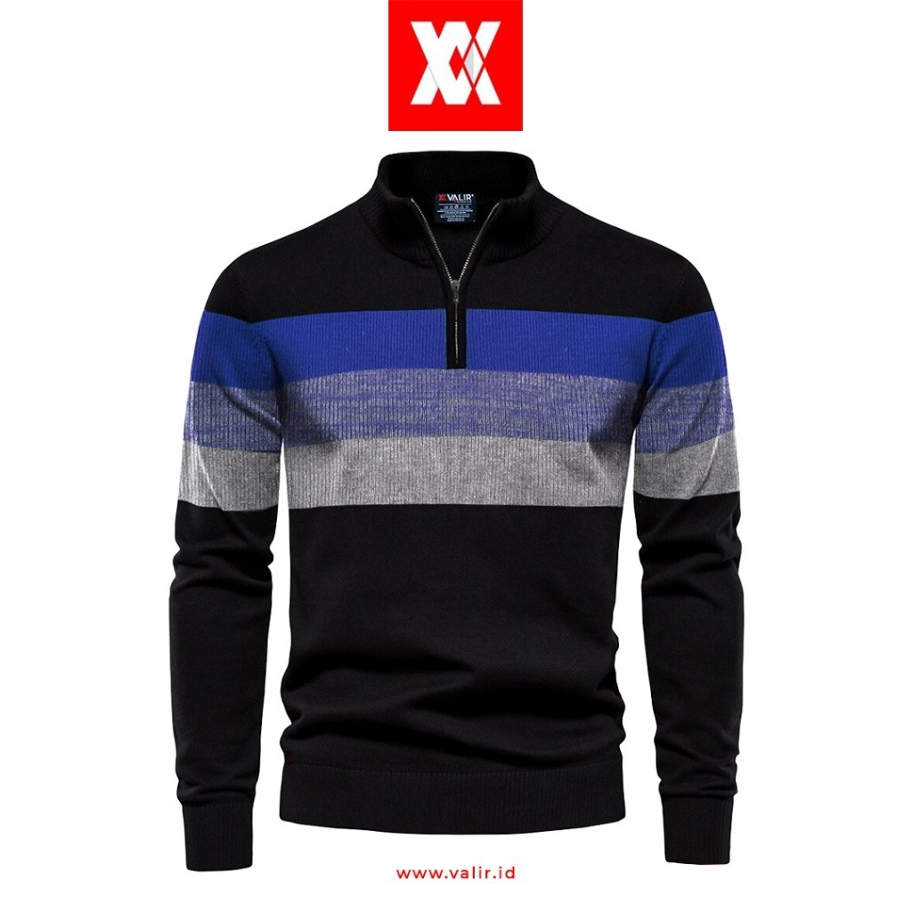 Maribela Santiago Sweater Rajut Pria Tebal Casual Terbaru Original Branded
