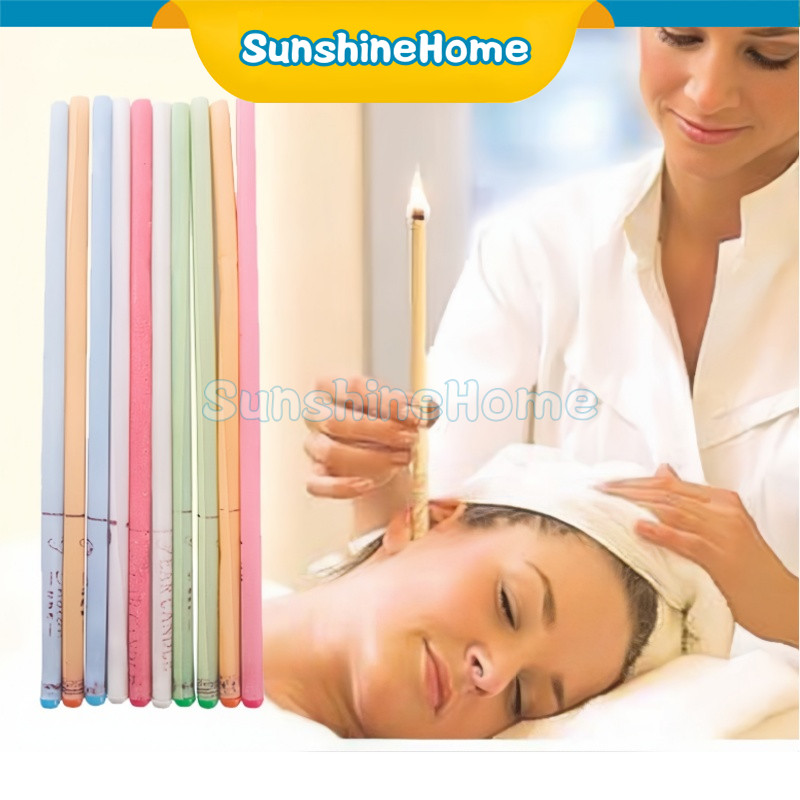 Ear Candle Satuan / Pembersih Telinga Earcandle / Indian Terapi Telinga Terompet / Terapi Telinga Te