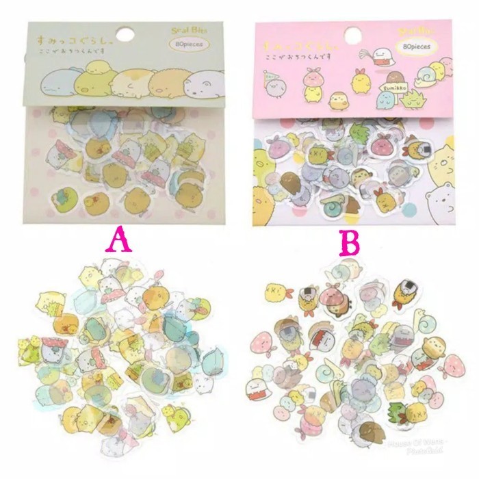 

STICKER SUMIKKO GURASHI - STICKER ANAK SUMIKKO GARASHI ORIGINAL
