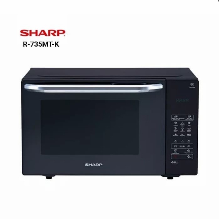 SHARP R 735MT(S) / K Grill Microwave Oven 1000W bagus kapasitas besar