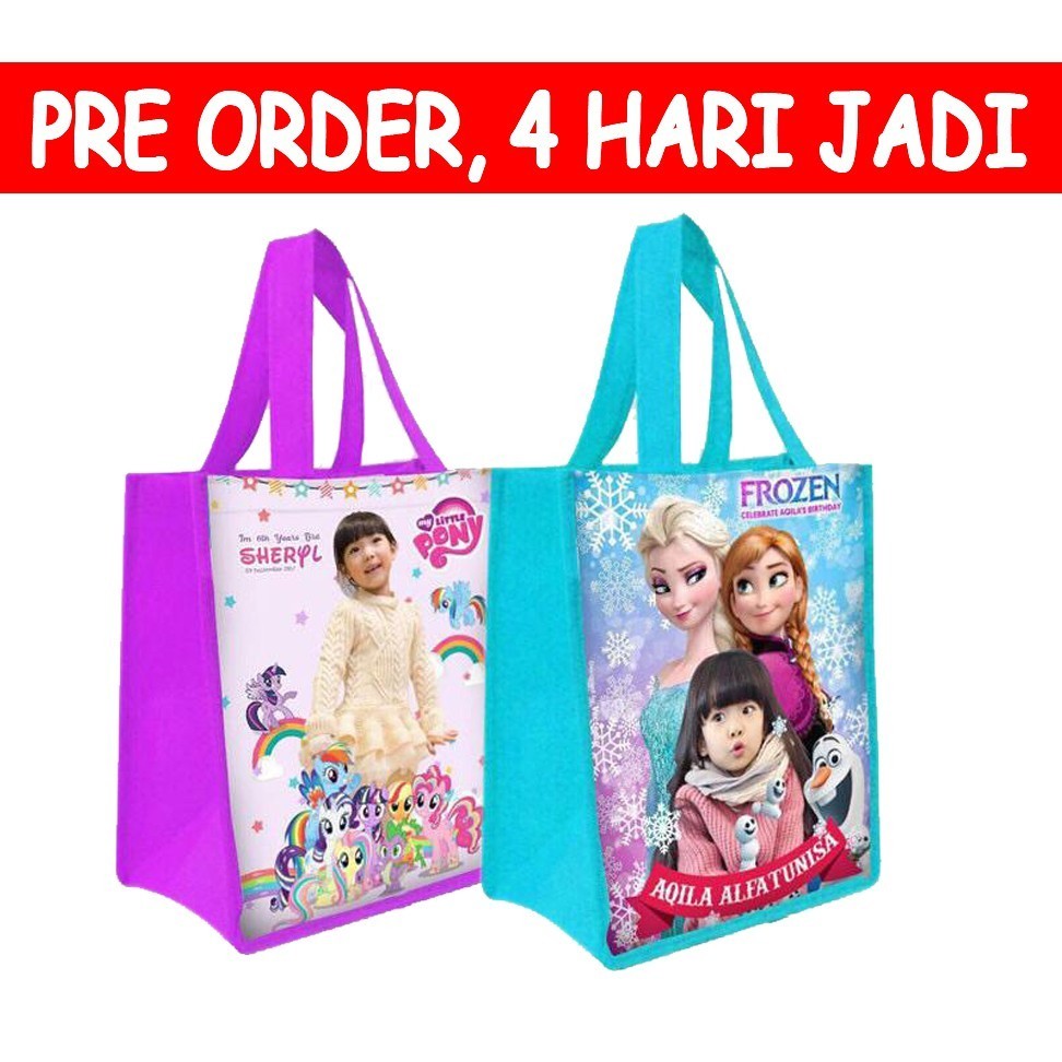 

Tas Ultah TEBAL / Tas Ulang Tahun / Bisa Tambah Foto Anak
