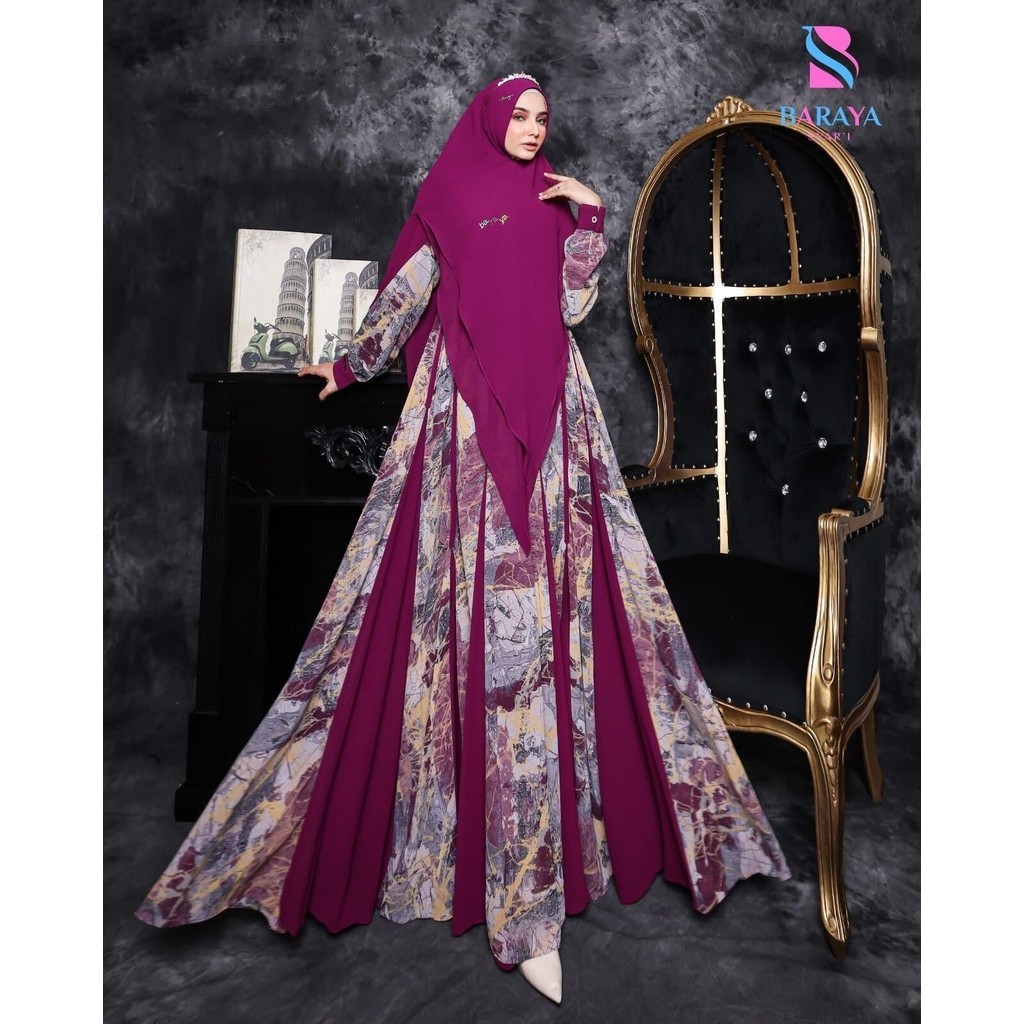 100% Original GAMIS PECAH 8 BY BARAYA SYARI TERBARU