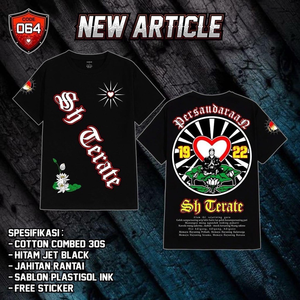 Kaos Lawasan SH TERATE full punggung