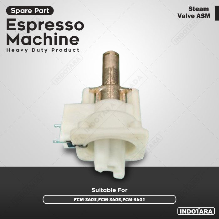 Steam Valve ASM For Ferratti Ferro FCM-3603, FCM-3605, & FCM-3601