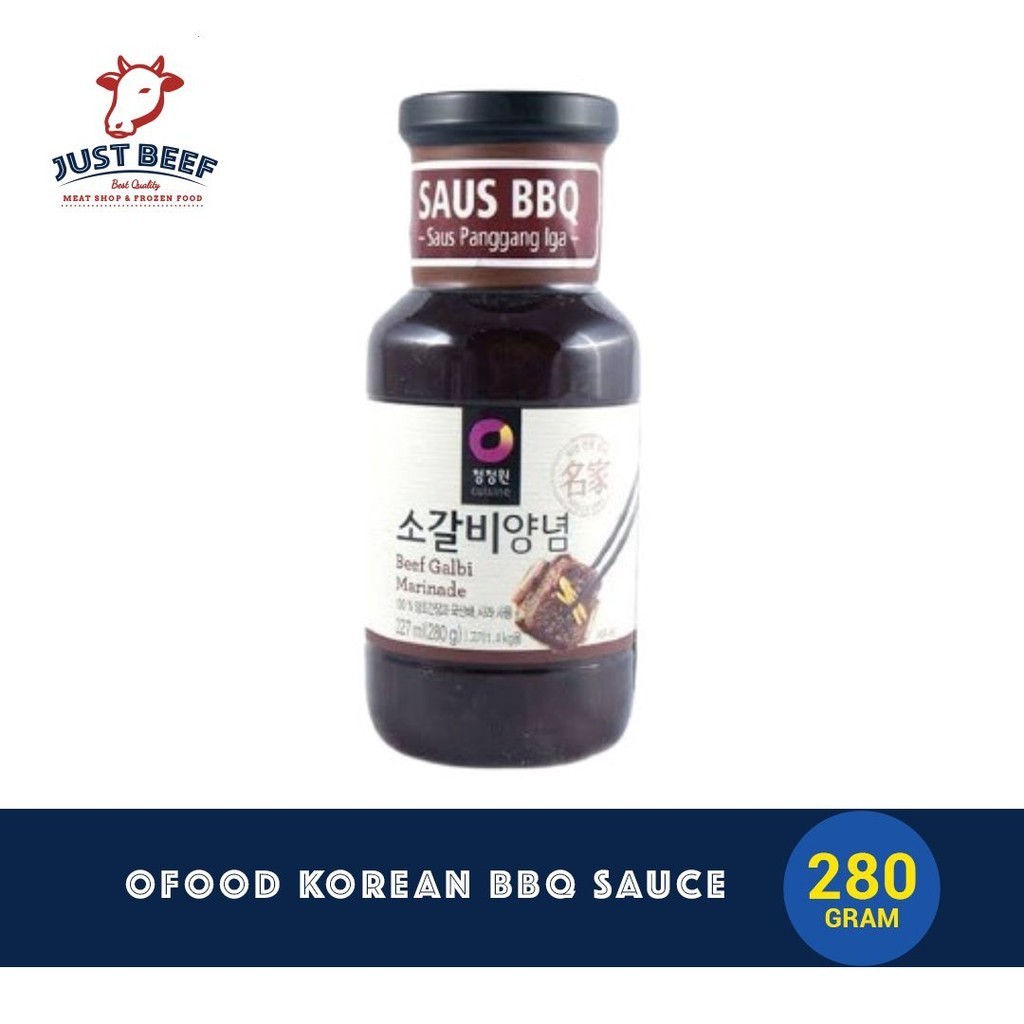 

Ofood Korean BBQ Sauce | Chung Jung One Marinade Sauce 280gr