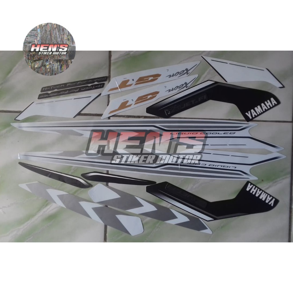 stiker striping yamaha xeon gt 125 2015