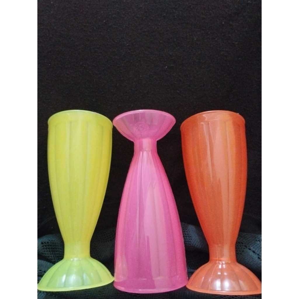 015 Gelas Juice warna/ Gelas jus warna plastik/ Gelas plastik PP Universal 035