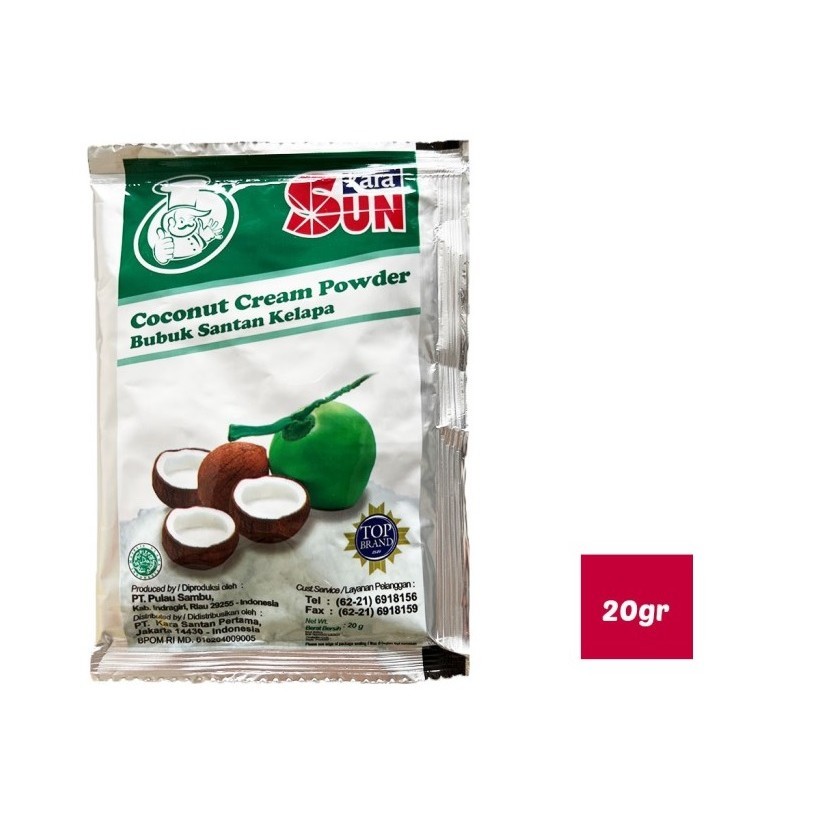 

Sun Kara SunKara Santan Santen Bubuk 20gram