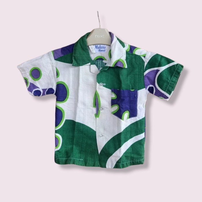 Kemeja Hawai anak size 2 th . kemeja anak laki laki pantai